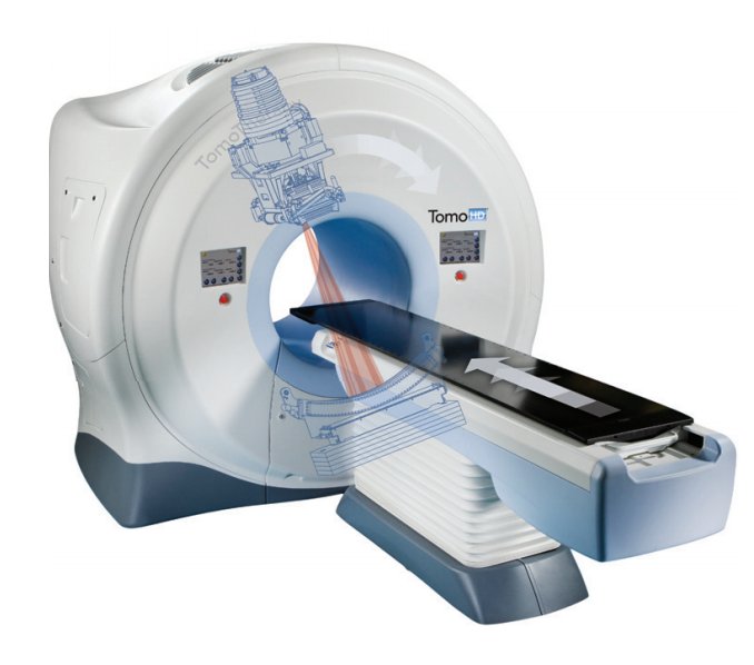 A TomoTherapy machine.