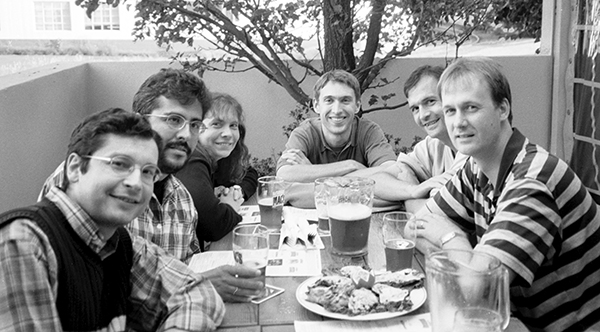 von Gersdorff Lab members in 2001