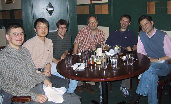 von Gersdorff Lab members in 2004