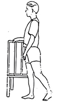 Standing hip extension