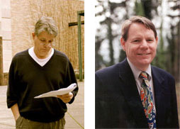 Drs. Westbrook and Bourdette, collage