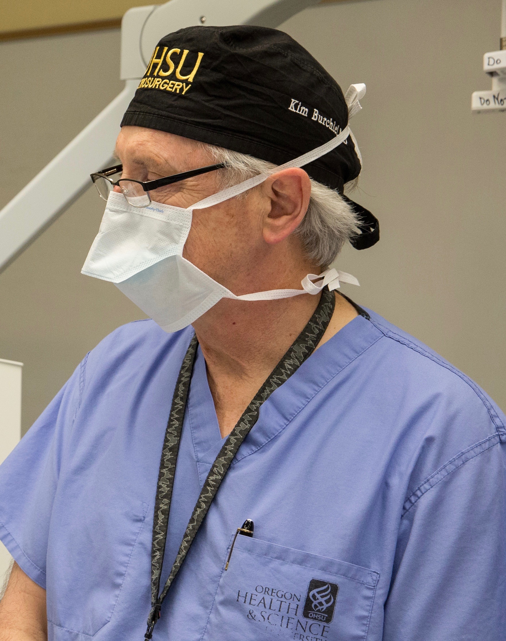 Neurosurgeon Kim Burchiel has innovated his own techniques for facial pain surgery.