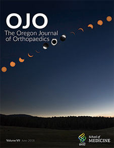 2018 Oregon Journal of Orthopaedics cover