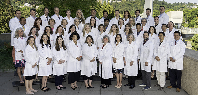2019 dermatology faculty group photo