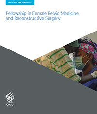 An image of the cover of OHSU's Fellowship in Female Pelvic Medicine and Reconstructive Surgery brochure.