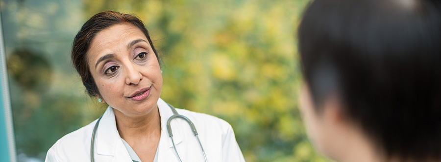 Primary care provider Dr. Sumathi Devarajan is an OHSU family medicine doctor with advanced training in geriatric medicine. She sees patients at our Richmond clinic in Southeast Portland.