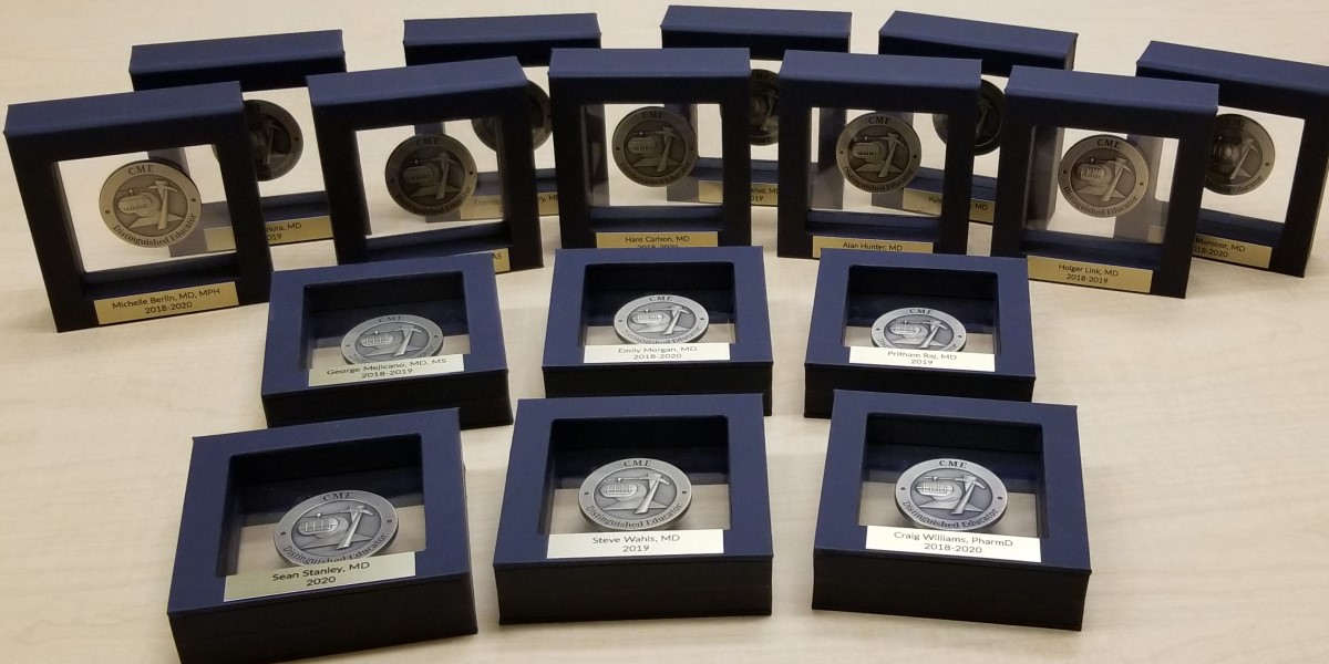 CPD Distinguished Educator award coins