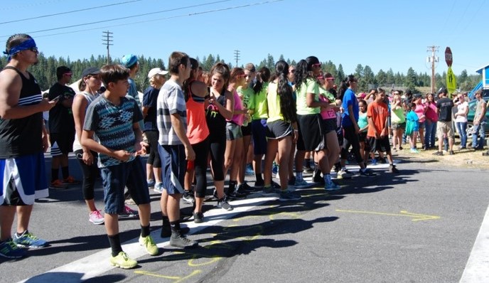 Klamath Tribal Services, 2016 Get Our People Going Restoration Walk and Fun run drew more than 300 participants