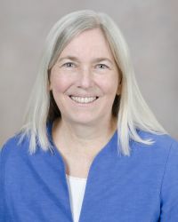 Professional portrait of Dr. Mary Samuels, Assistant Director of the Oregon Clinical and Translational Research Institute.