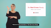 Be Red Cross Ready in American Sign Language