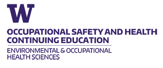 University of Washington Occupational Safety and Health Continuing Education logo