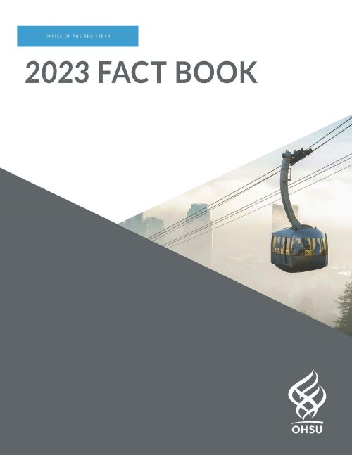 2023 OHSU Fact Book cover image