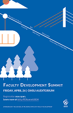Poster for the 2024 Faculty Development Summit