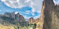 Image of Smith Rock in central Oregon, from cover of 2024-1 CPP request for proposals