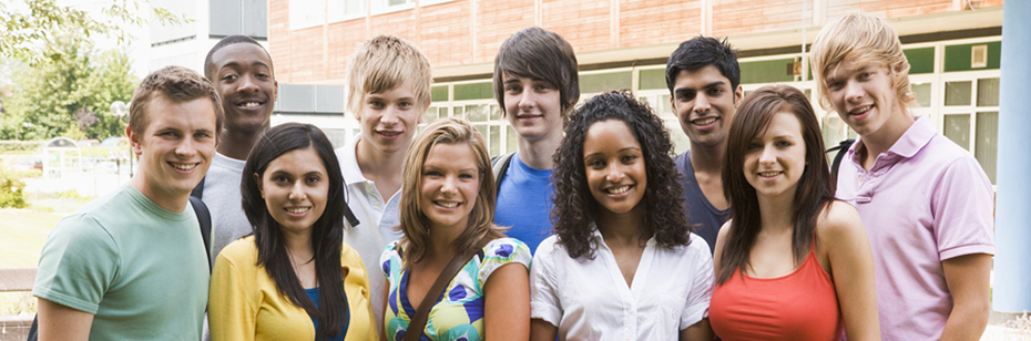 Photo of a group of young adults