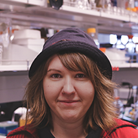 Brittany Gratreak, BS Research Assistant II in the Ellison Lab