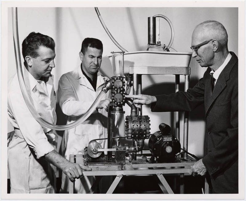 Arne Solberg, Richard Farnsworth, and M. Lowell Edwards, 1961