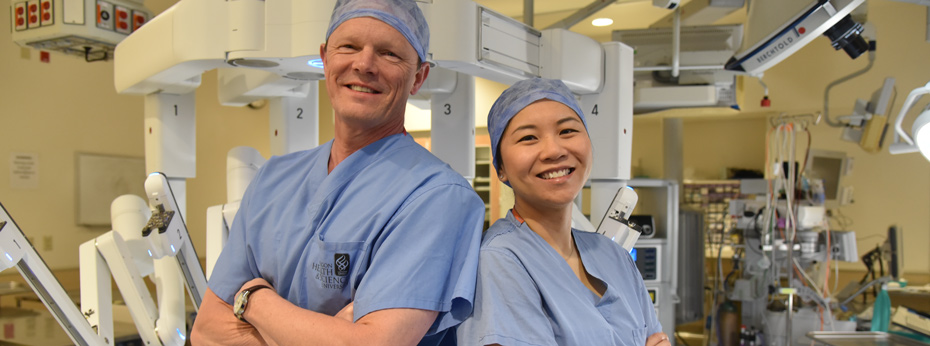 OHSU’s Dr. Christopher Amling and Dr. Jen-Jane Liu bring patients advanced skills in robotic surgery for urologic cancers, including kidney cancer.