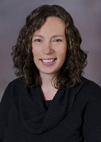 Portrait of Dr. Kristen Mackiewicz Seghete, principal investigator at the SCAN Lab