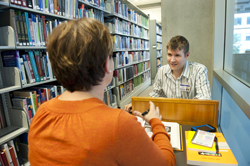 Students in Library