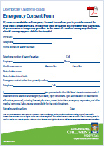 Emergency Consent Form