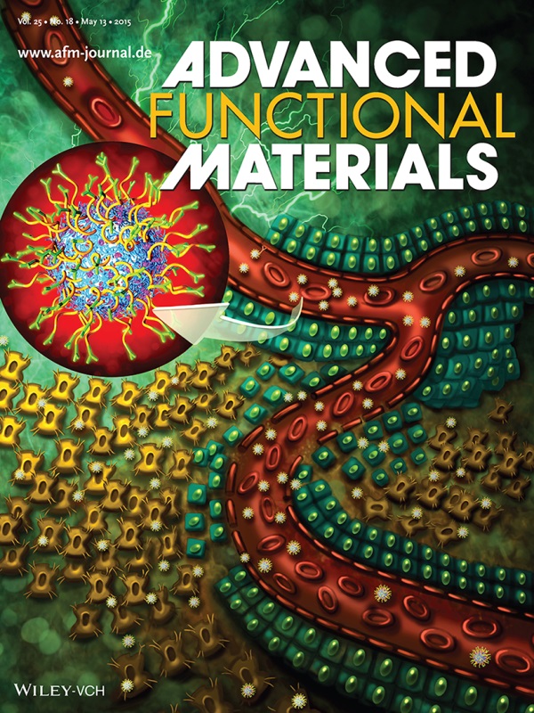 Journal cover from Advanced Functional Materials.