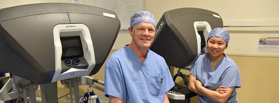 OHSU’s Dr. Christopher Amling and Dr. Jen-Jane Liu bring patients advanced skills in robotic surgery for urologic cancers, including kidney cancer.