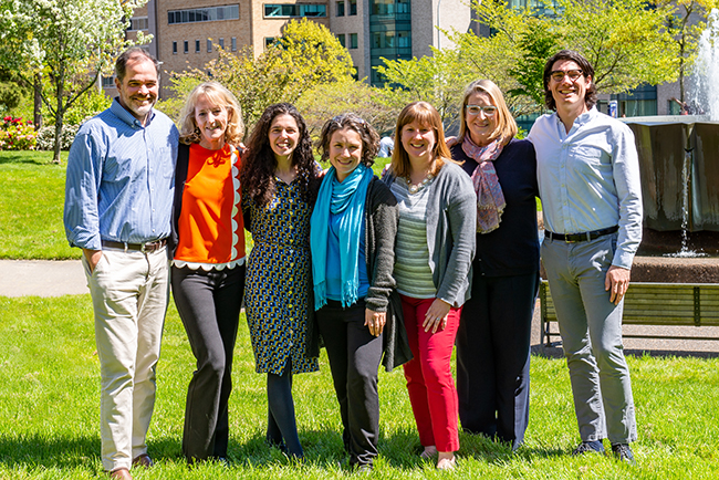 Group photo of Doernbecher Children's Hospital's Palliative Care team at OHSU.