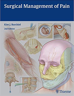 Surgical Management of Pain textbook front cover image - Dr. Kim Burchiel