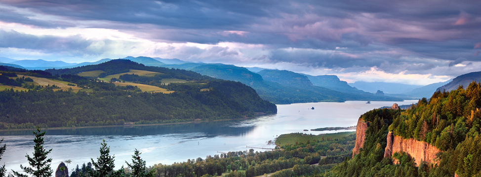 Landscape of the Columbia River Gorge
