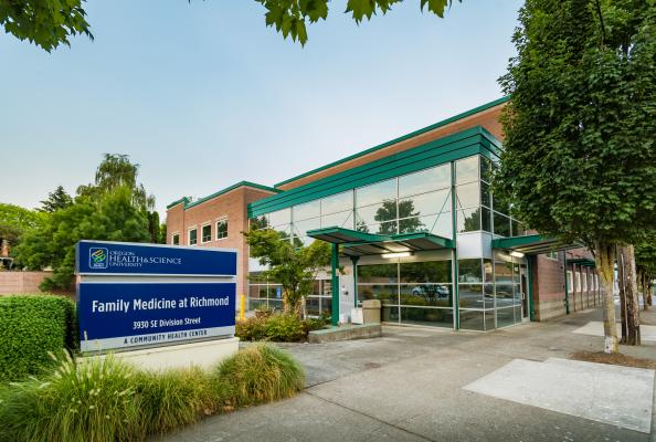 OHSU Primary Care Clinic Richmond building photo