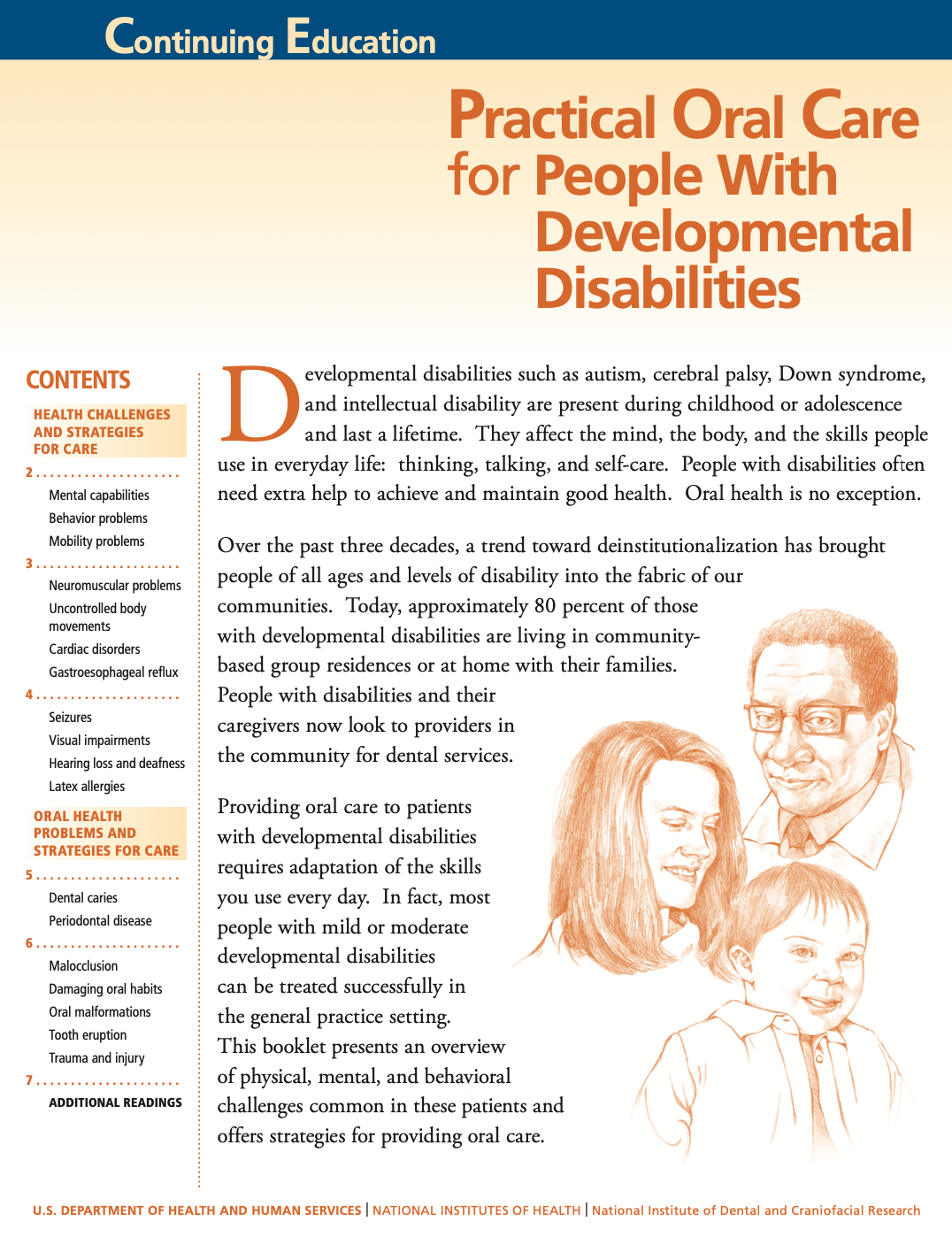 Practical Oral Care for People with Developmental Disabilities