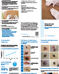 A thumbnail of the Finding Melanomas brochure