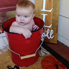 Doernbecher patient Archer Young at age 6 months