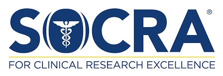 Logo for SoCRA, the society for clinical research associates.
