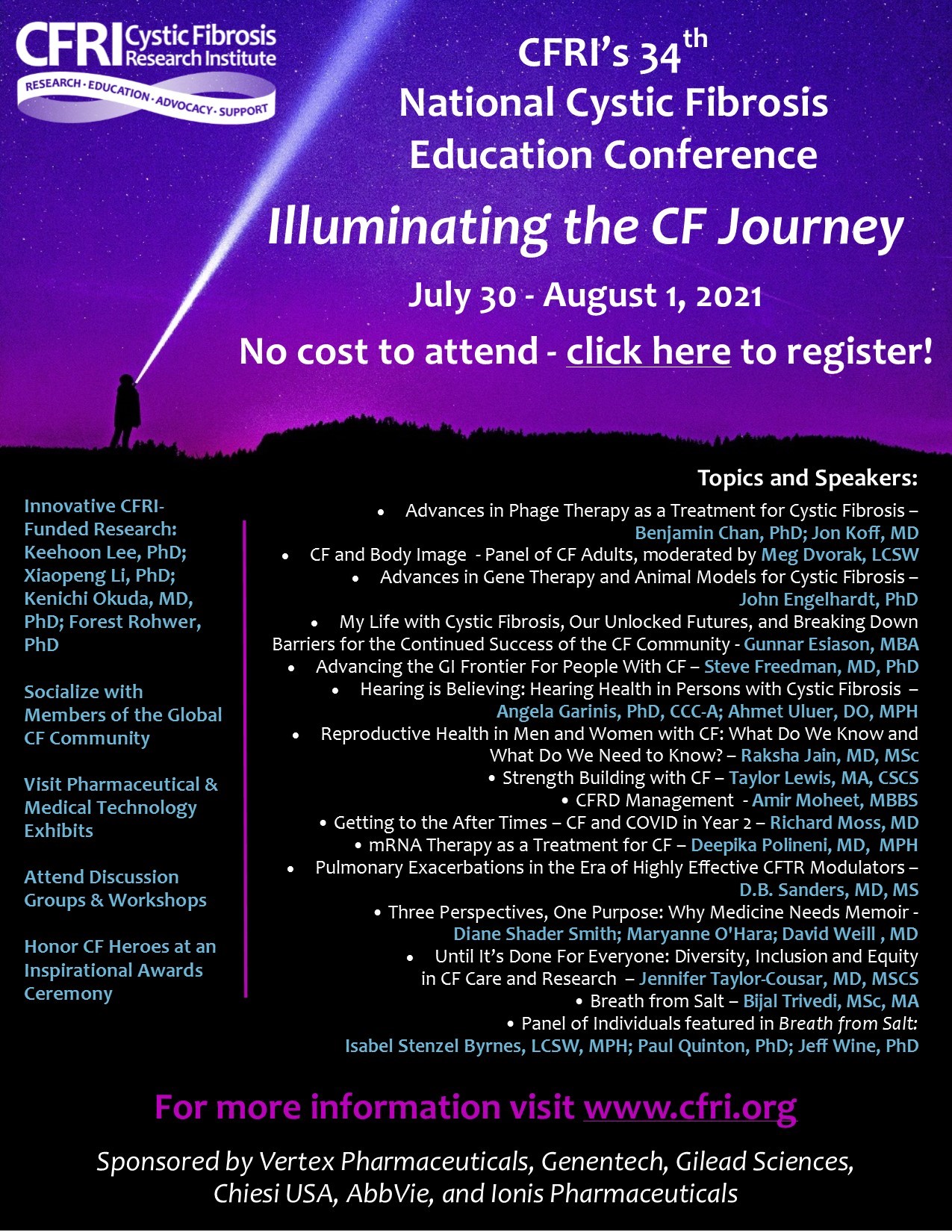 CRFI 34th National Cystic Fibrosis Education Conference