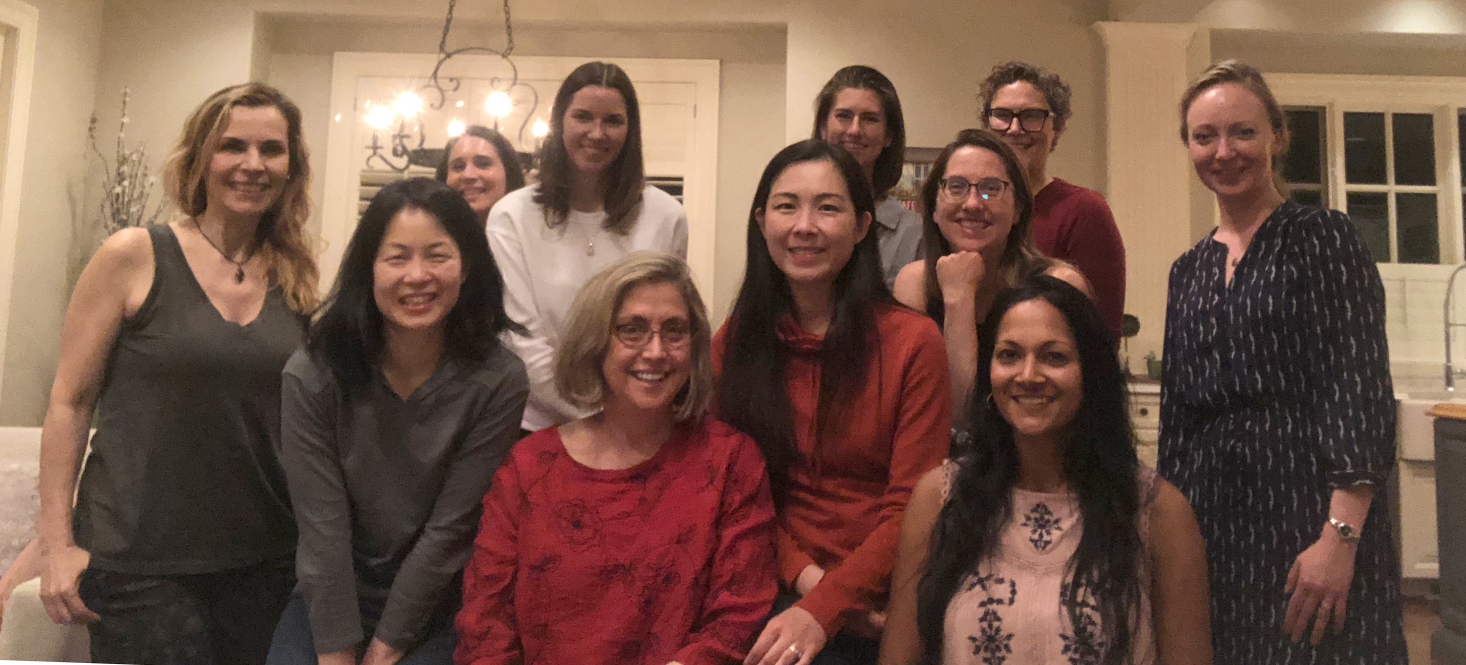 Group of 11 women pictured from Diagnostic Radiology, Women in Radiology event 05/20/2021