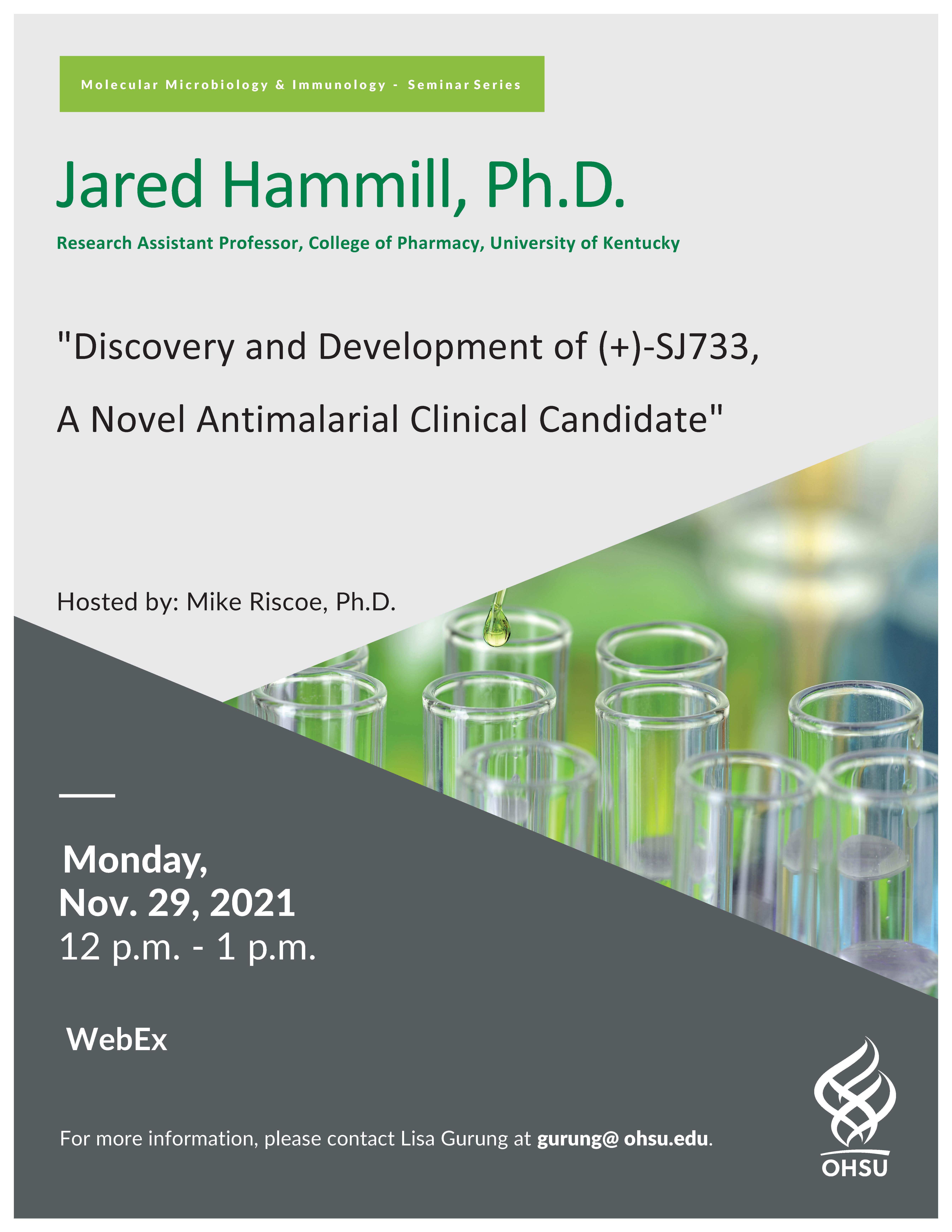 Dr. Hammill Seminar Flyer 11.29.2021