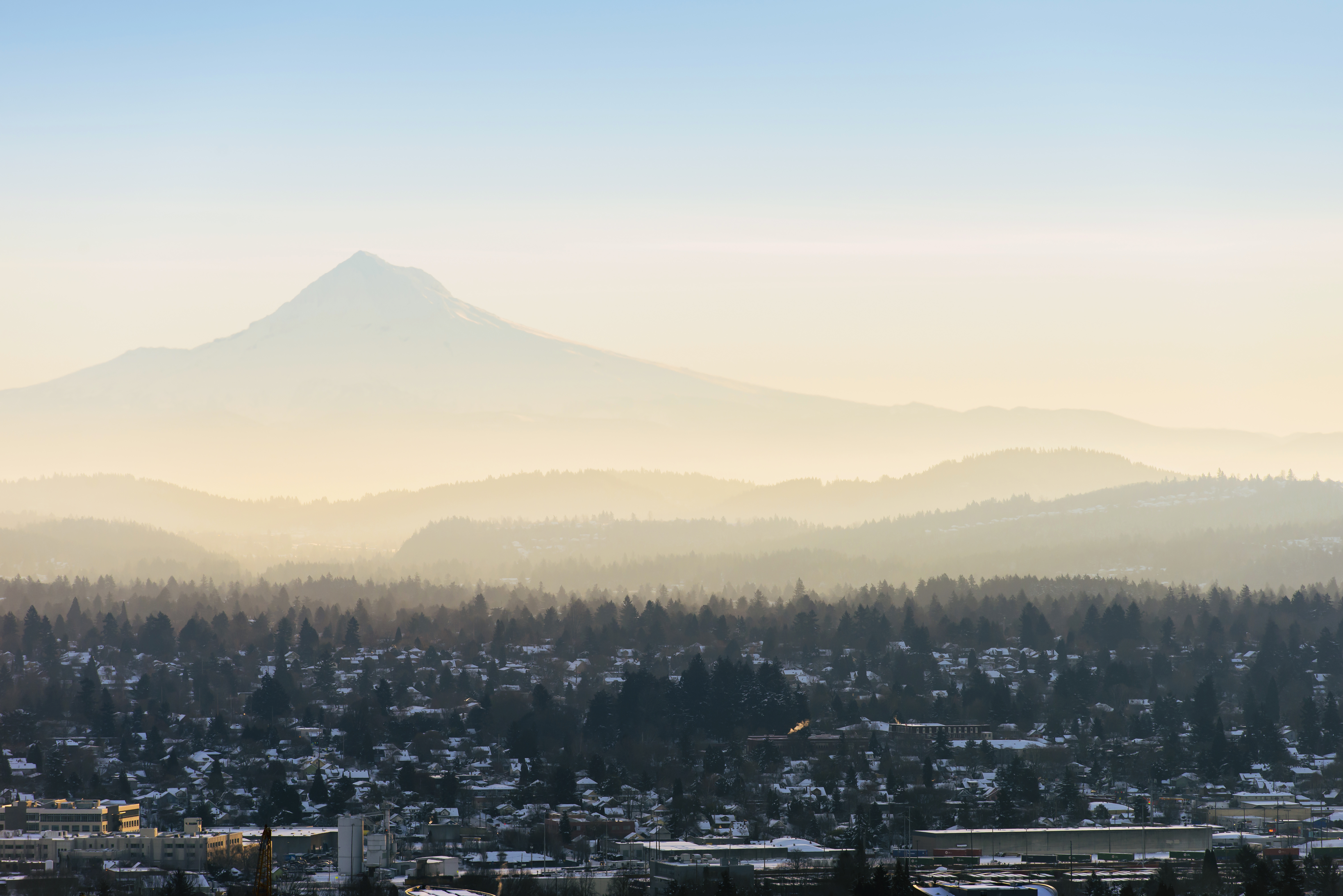 Mt Hood winter