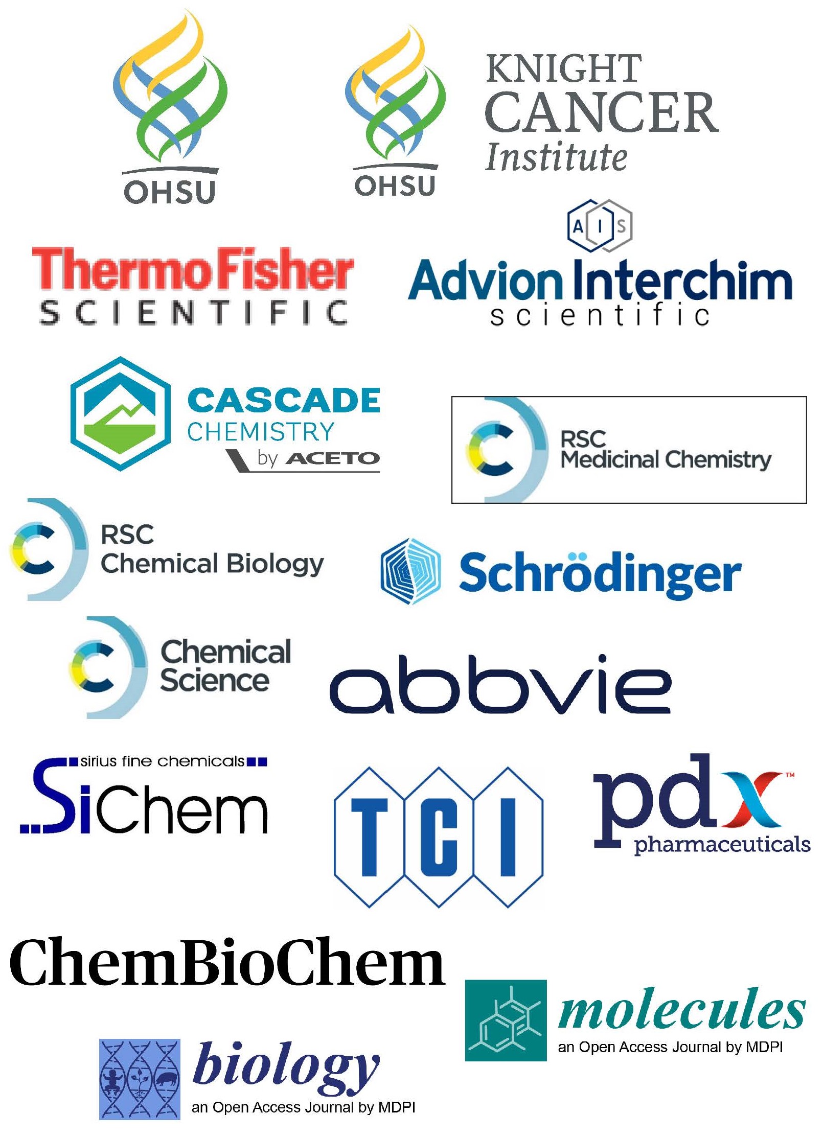 Chemical Biology & Physiology 21|22 Sponsors