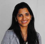 A professional photo of Dr. Divya Nagarajan.