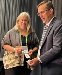 Drs. Lisa Coussens and David Tuveson, AACR President Transition 200x240.jpg