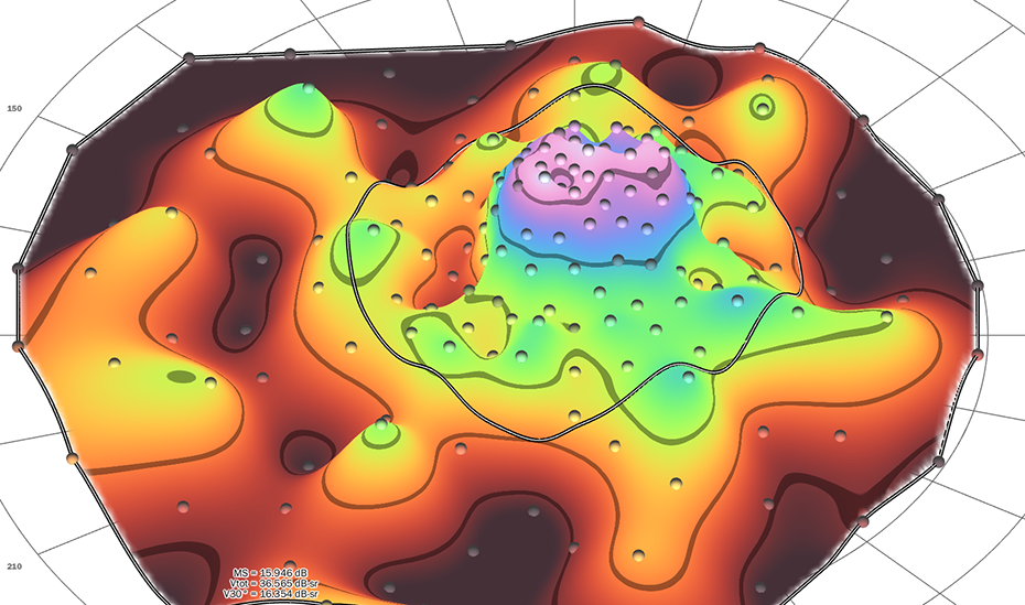 VFMA static perimetry image captured by the Casey Reading Center