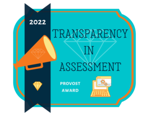 Radiation Therapy Program transparency award 2022