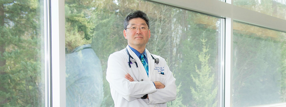 A portrait of Dr. Bill Chang, director of our leukemia and lymphoma program.