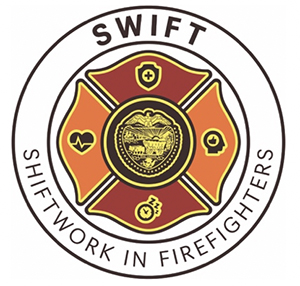 Swift Logo: Shiftwork in Firefighters