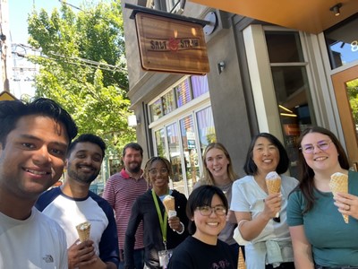 Summer outing with the Wong lab, 2022