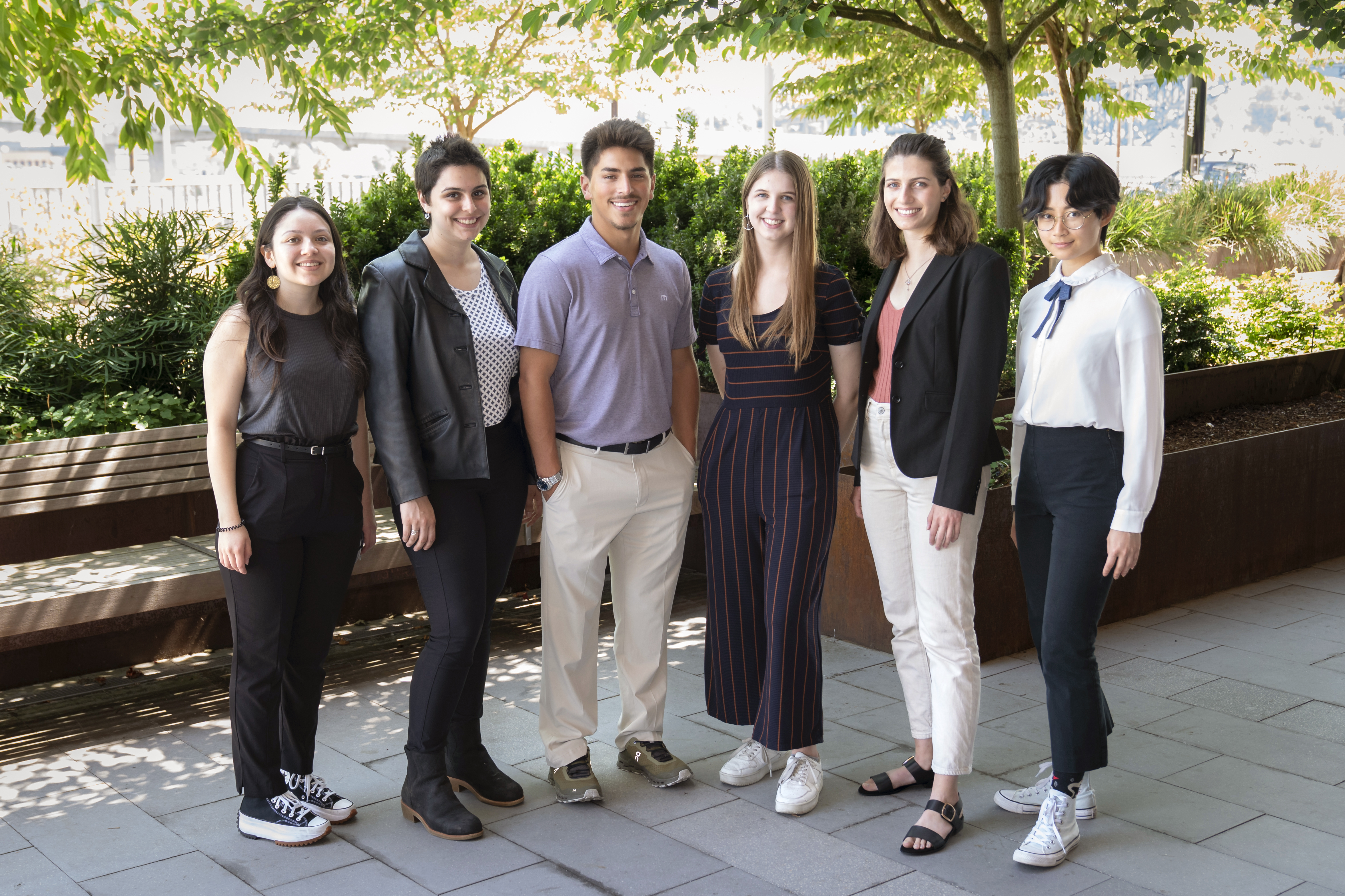 Grad student coordinator and summer interns for 2022