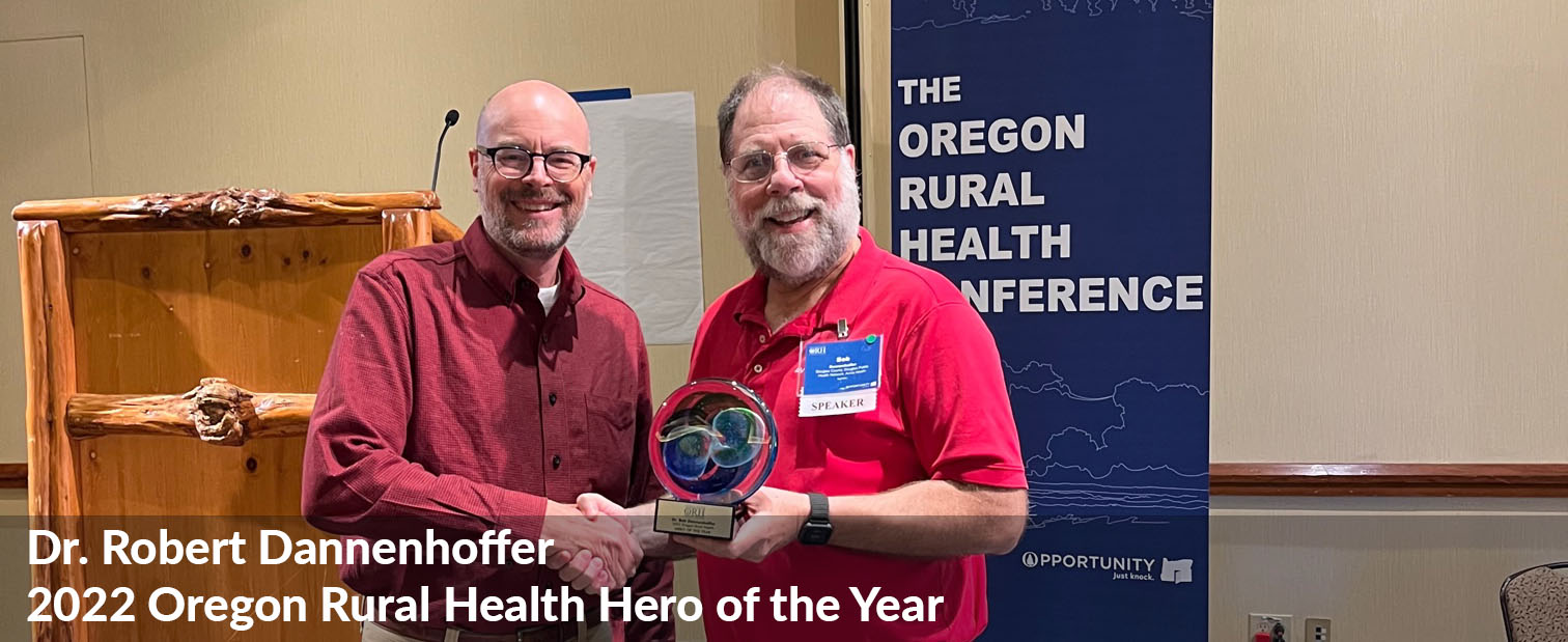 Dr. Robert Dannenhoffer 2022 Rural Health Hero of the Year