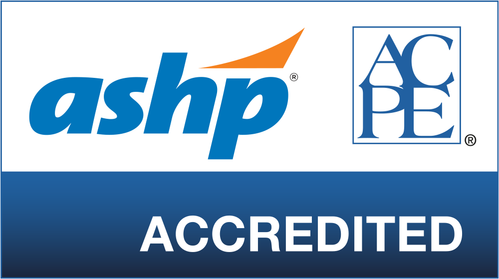 ASHP/ACPE Accredited